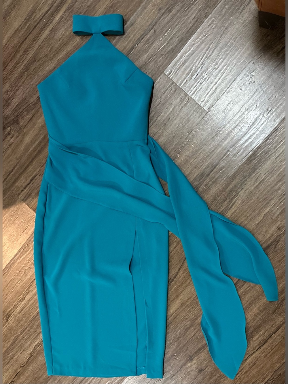 NWT Amanda Uprichard Emiliana Midi Drsss in Jade Green. Size XS. - Picture 5 of 16
